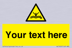 Custom Warning strong currents